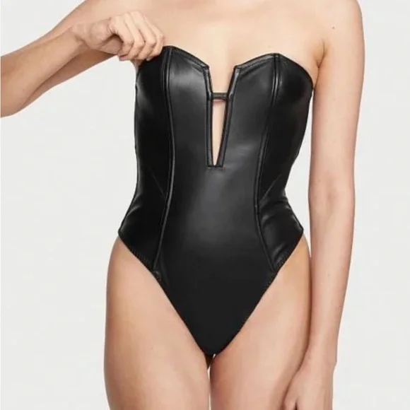 Victoria's Secret Black Bodysuit